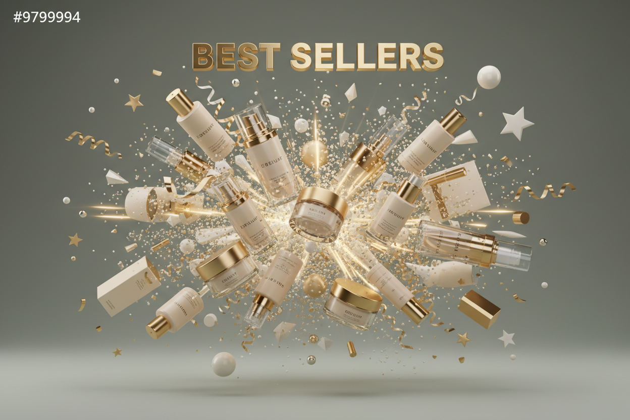 Imagen creativa para más vendidos con fondo #979994